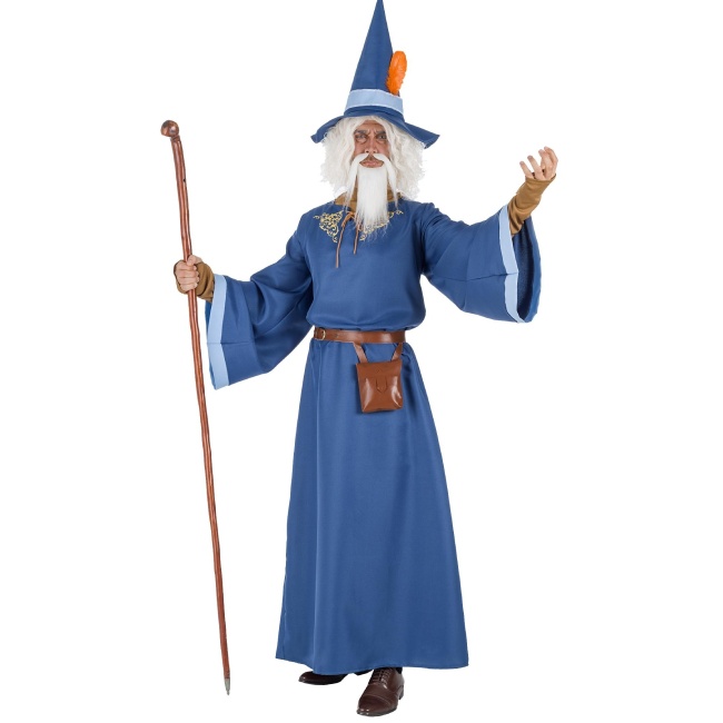 Costume de magicien bleu pour hommes par 36,00 €