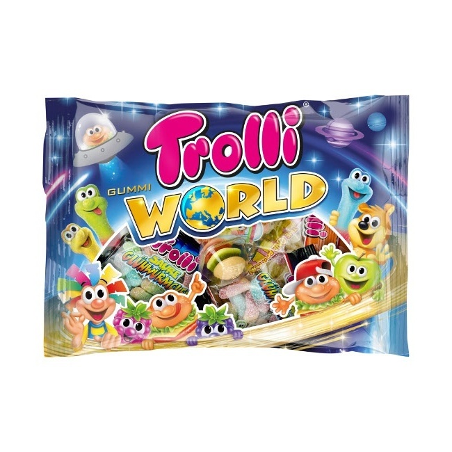Sac de bonbons tout en un - emballé individuellement - Trolli All