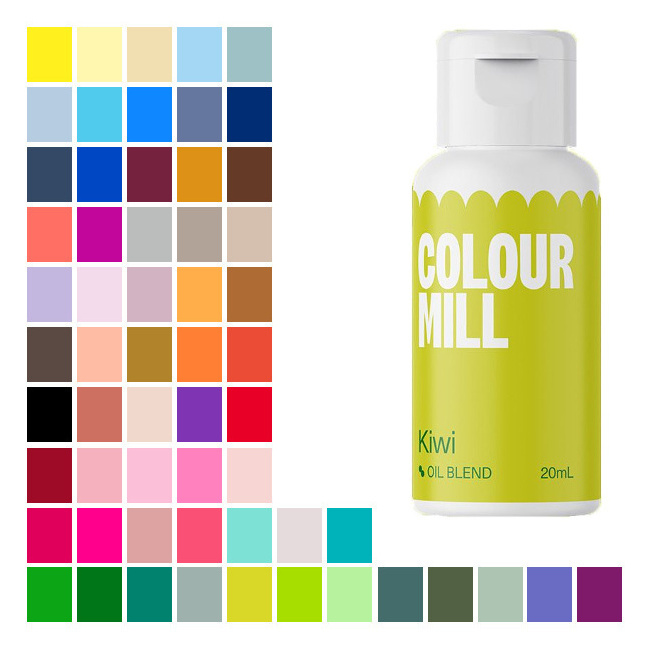 Colorant alimentaire liposoluble Rose 20 ml - Colour Mill