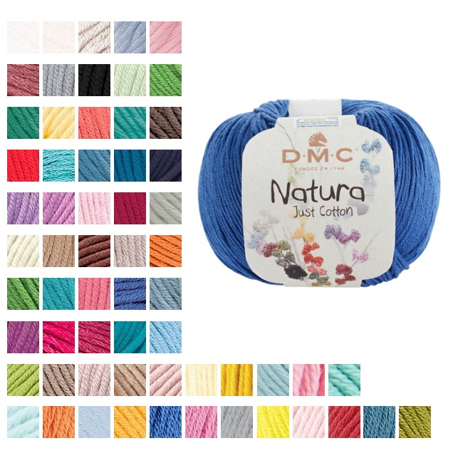 Natura Just Cotton 50 g - DMC par 6,50 €