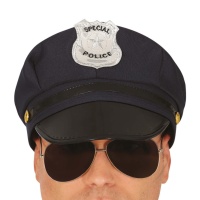 Casquette de police - 58 cm