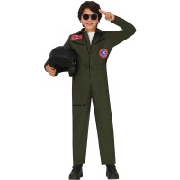 costumes de pilote de chasse pour enfants