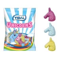 Licornes de gommes colorées - Vidal - 90 gr