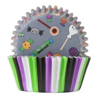 Capsules de cupcake Trick or treat - 60 pcs.