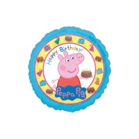 Ballon Peppa Pig Joyeux Anniversaire de 43 cm - Anagram