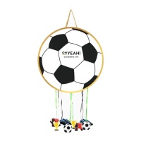 Piñata football en forme de ballon de 43 cm