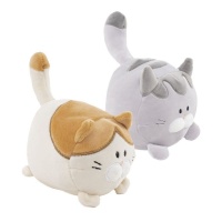 Peluche chat assortie 16 cm - 1 pc.