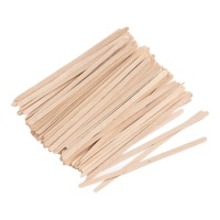 Baguettes à café en bois 14 cm - 100 pcs.