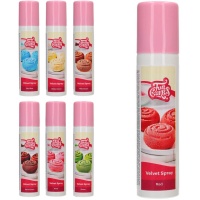 Spray effet velours comestible 100 ml - Funcakes