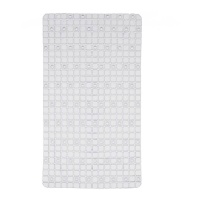 Tapis de douche antidérapant 67,7 x 38,5 cm avec carrés transparents