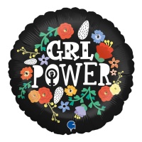 Girl Power Ballon rond 46cm - Grade