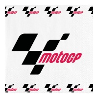 Serviettes Moto GP 16,5 x 16,5 cm - 20 pcs.