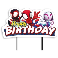 Spidey 17,5 cm cake topper