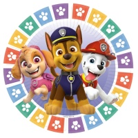 Paw Patrol Patrouille Canine Plates-formes d'action 18 cm - 8 pcs.