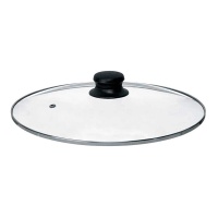 Couvercle en verre de 28 cm pour casseroles et poêles