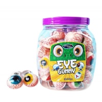 Yeux en gélatine avec gelée 18 gr - 50 pcs.