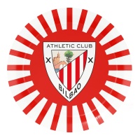 Assiettes de l'Athletic Club de Bilbao de 18 cm - 8 unités