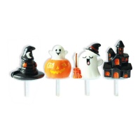 Pics à cupcake 3D pour Halloween - Scrapcooking - 4 pcs.