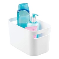 Organisateur de bain de 15,2 x 25,4 x 15,2 cm avec poignées polyvalentes