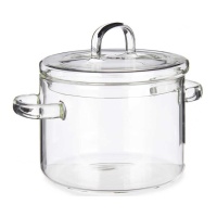 Pot en borosilicate de 1,4 L - Vivalto