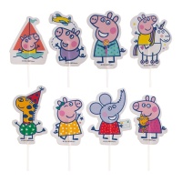 Pics Peppa Pig 4,8 x 3,9 cm - 16 pcs.