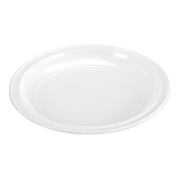 Assiettes en plastique de 20,5 cm - 10 pièces