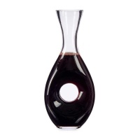 Carafe à vin droite avec trou