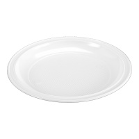 Assiettes en plastique de 28 cm - 25 pièces