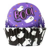 Spooky Ghost Cupcake Capsules - 60 unités