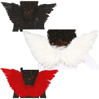 Ailes de plumes de 62 cm - 1 unité