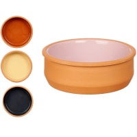 Casserole de 12 cm en argile colorée - 6 unités