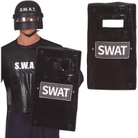 Bouclier SWAT de 65 x 40 cm