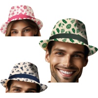 Chapeaux d'été assortis pour adultes - 1 pc.