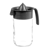 Presse-agrumes en verre 660 ml noir - Leknes