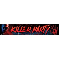 Killer Party Sign Decoration 25 x 21 cm