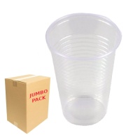 Gobelets en plastique transparent de 220 ml - 3000 pièces