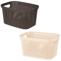 Organisateur de salle de bain 23 x 16 x 12,5 cm avec poignées - 1 pcs.