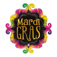 Mardi Gras Ballon cadre fantaisie 61 x 71 cm - Grabo