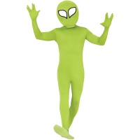 Déguisement d'extraterrestre vert pour homme