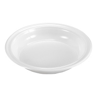 Assiettes en plastique de 20,5 cm de profondeur - 10 pièces