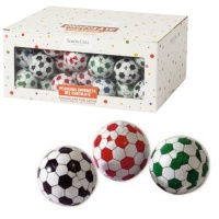 Boules de football en chocolat 4 cm - 60 unités