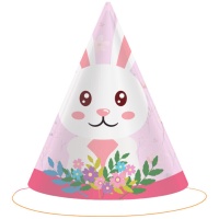 Chapeaux pour bébé lapin - 6 pièces