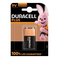 Piles alcalines Type 9V - Duracell - 1 pc.