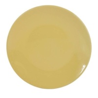 Assiette jaune de 27 cm