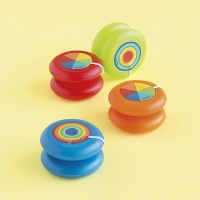 Mini yoyos colorés - 4 pièces