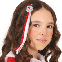 Mèche de cheveux du Père Noël 30cm