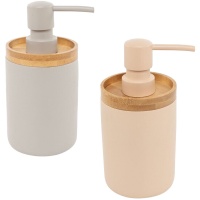 Distributeur de savon en bois 16,5 cm - 1 pc.