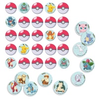 Jeu de mémoire Pokemon - 32 pièces