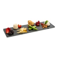 Assiette de 50 x 15 cm en ardoise