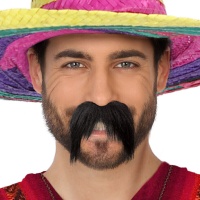 Moustache poilue mexicaine